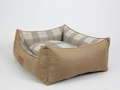 Heritage Orthopaedic Walled Dog Bed - Chocolate, Large