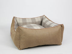 Heritage Orthopaedic Walled Dog Bed - Chocolate, Large