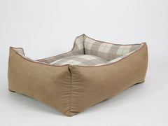 Heritage Orthopaedic Walled Dog Bed - Chocolate, Large
