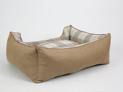 Heritage Orthopaedic Walled Dog Bed - Chocolate, Large