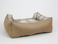 Heritage Orthopaedic Walled Dog Bed - Chocolate, Large