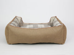 Heritage Orthopaedic Walled Dog Bed - Chocolate, Large