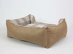 Heritage Orthopaedic Walled Dog Bed - Chocolate, Large