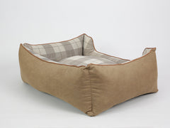 Heritage Orthopaedic Walled Dog Bed - Chocolate, Large