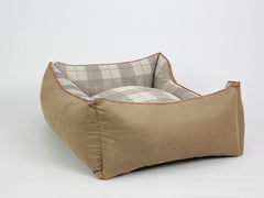 Heritage Orthopaedic Walled Dog Bed - Chocolate, Large