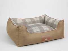 Heritage Orthopaedic Walled Dog Bed - Chocolate, Large