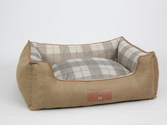 Heritage Orthopaedic Walled Dog Bed - Chocolate, Large