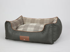 Heritage Orthopaedic Walled Dog Bed - Dark Chocolate, Large