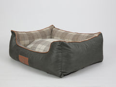 Heritage Orthopaedic Walled Dog Bed - Dark Chocolate, Large