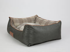 Heritage Orthopaedic Walled Dog Bed - Dark Chocolate, Large