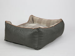 Heritage Orthopaedic Walled Dog Bed - Dark Chocolate, Large