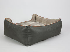 Heritage Orthopaedic Walled Dog Bed - Dark Chocolate, Large