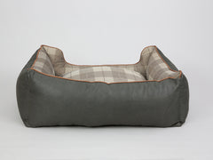 Heritage Orthopaedic Walled Dog Bed - Dark Chocolate, Large