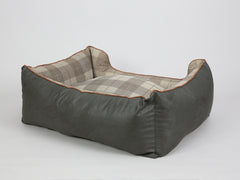 Heritage Orthopaedic Walled Dog Bed - Dark Chocolate, Large