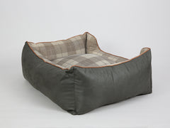 Heritage Orthopaedic Walled Dog Bed - Dark Chocolate, Large