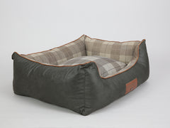 Heritage Orthopaedic Walled Dog Bed - Dark Chocolate, Large