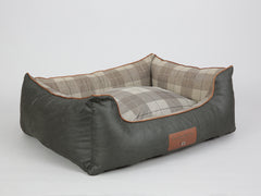 Heritage Orthopaedic Walled Dog Bed - Dark Chocolate, Large