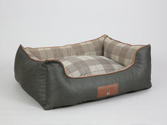 Heritage Orthopaedic Walled Dog Bed - Dark Chocolate, Large