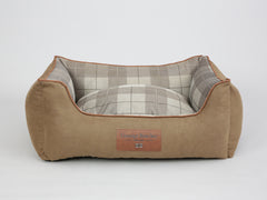 Heritage Orthopaedic Walled Dog Bed - Chocolate, Medium