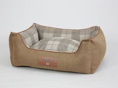 Heritage Orthopaedic Walled Dog Bed - Chocolate, Medium