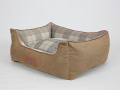 Heritage Orthopaedic Walled Dog Bed - Chocolate, Medium