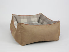 Heritage Orthopaedic Walled Dog Bed - Chocolate, Medium