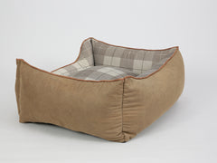 Heritage Orthopaedic Walled Dog Bed - Chocolate, Medium