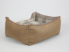 Heritage Orthopaedic Walled Dog Bed - Chocolate, Medium