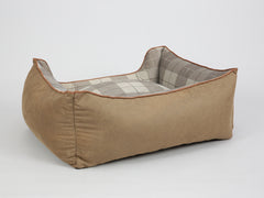 Heritage Orthopaedic Walled Dog Bed - Chocolate, Medium