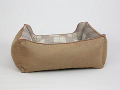 Heritage Orthopaedic Walled Dog Bed - Chocolate, Medium