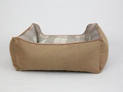 Heritage Orthopaedic Walled Dog Bed - Chocolate, Medium