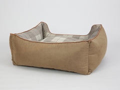 Heritage Orthopaedic Walled Dog Bed - Chocolate, Medium