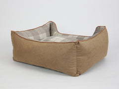 Heritage Orthopaedic Walled Dog Bed - Chocolate, Medium