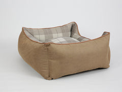Heritage Orthopaedic Walled Dog Bed - Chocolate, Medium