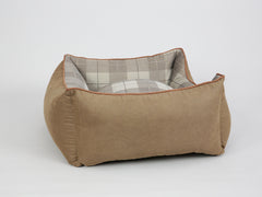 Heritage Orthopaedic Walled Dog Bed - Chocolate, Medium