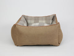 Heritage Orthopaedic Walled Dog Bed - Chocolate, Medium