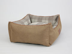 Heritage Orthopaedic Walled Dog Bed - Chocolate, Medium