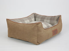 Heritage Orthopaedic Walled Dog Bed - Chocolate, Medium