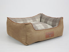 Heritage Orthopaedic Walled Dog Bed - Chocolate, Medium