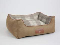 Heritage Orthopaedic Walled Dog Bed - Chocolate, Medium