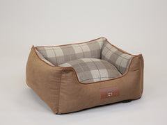 Heritage Orthopaedic Walled Dog Bed - Chocolate, Small