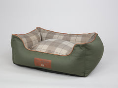 Heritage Orthopaedic Walled Dog Bed - Emerald, Medium