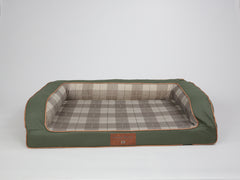 Heritage Dog Sofa Bed - Emerald, Large