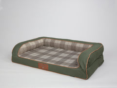 Heritage Dog Sofa Bed - Emerald, Large