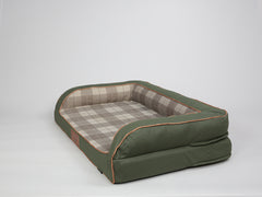 Heritage Dog Sofa Bed - Emerald, Large