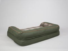 Heritage Dog Sofa Bed - Emerald, Large
