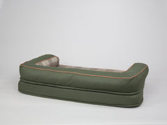 Heritage Dog Sofa Bed - Emerald, Large