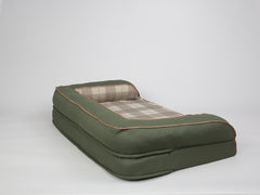 Heritage Dog Sofa Bed - Emerald, Large