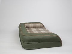 Heritage Dog Sofa Bed - Emerald, Large