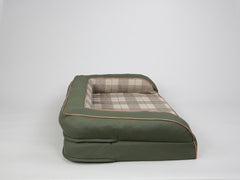 Heritage Dog Sofa Bed - Emerald, Large